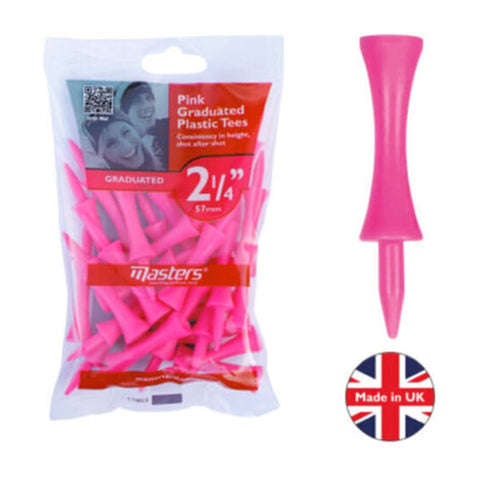 Step Tees 2 1/4" 25 Stück Pink
