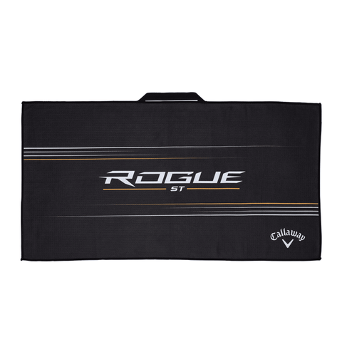 Rogue Handtuch 35x19 Schwarz, Weiß, Gold