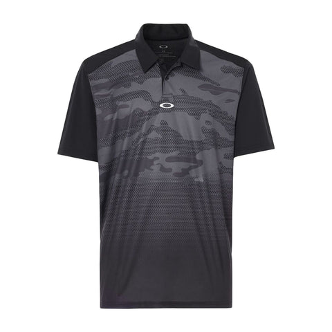 Polo Deep Rough Camo Dunkelgrau