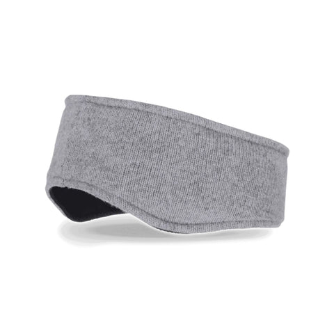 Unisex Stirnband Grau/Schwarz