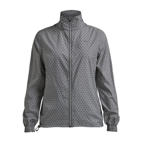 Pocket Wind Jacket Geo Comb Black