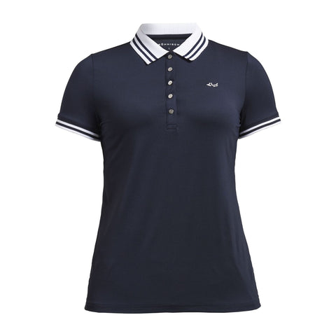 Stripe Polo Navy