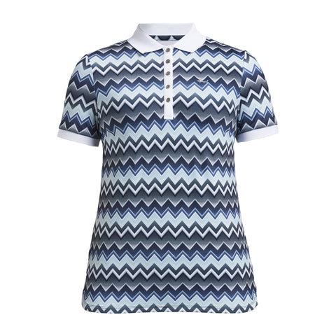 Element Polo Zigzag Blue