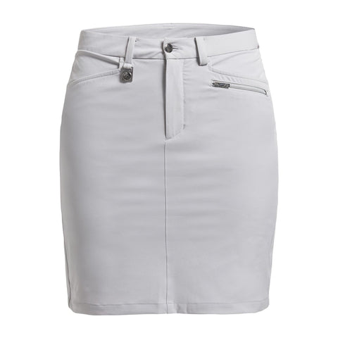 Skort Comfort Stretch Silber Gray