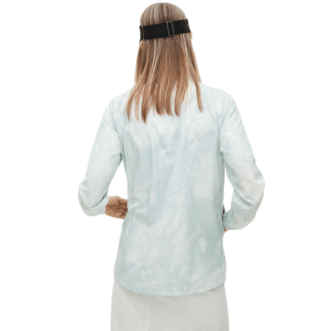 W Wind Jacket Packable Algal Bloom Seafoam