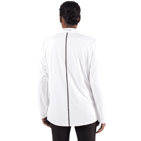Lynn Golf Polo Langarm Weiß Damen