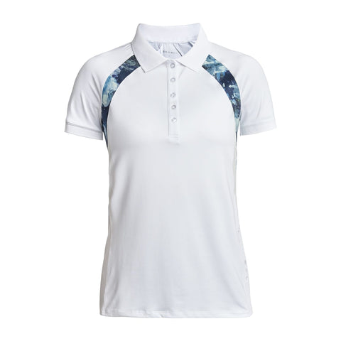 W Sophie SS Polo Blue Utopia