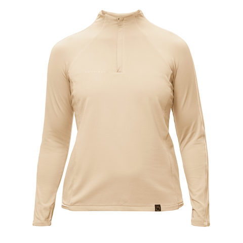 Serena Golf Layer Half Zip Safari Damen