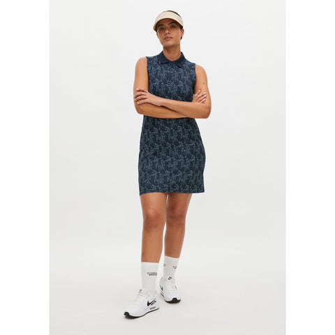 Rumie Golf Kleid Damen Space Dot Navy