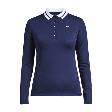 Polo Pim Langarm Indigo Night