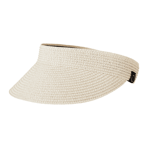 Straw Golf Sun Visor Damen Hemp