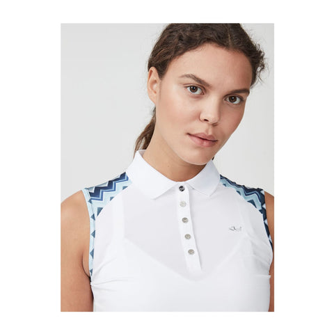 Element SL Polo Zigzag Blue