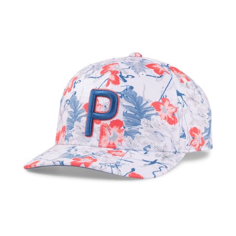 M Kappe Nassau P Snapback Bright Weiß/Bright Cobal