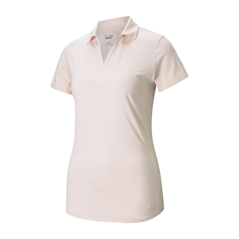 W Cloudspun Free SS Polo Pink