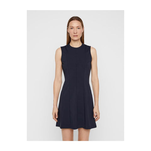 W Jasmin Lux Sculpt Kleid Jl Navy