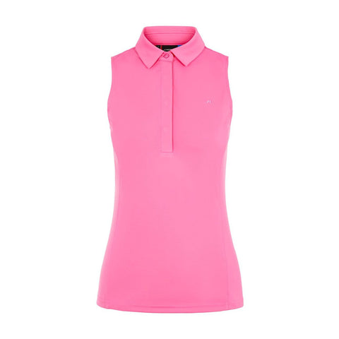 W Dena-TX Jersey Polo Pop Pink