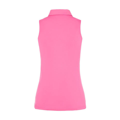W Dena-TX Jersey Polo Pop Pink