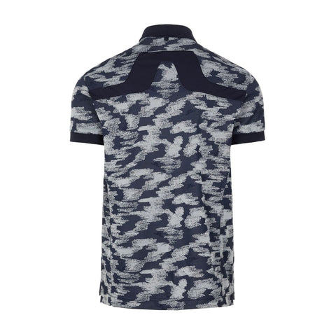 M KV Jacquard Reg Fit-TX Jaqua Polo Camou Grey