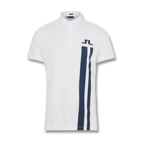 M Zeke Reg Fit-Lux Piquet Polo White