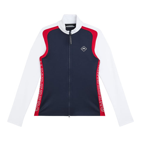 Solar Full Zip Mid Layer JL Navy Damen