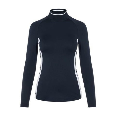 W Layer Zadie Soft Compression Top Langarm Dunkelb