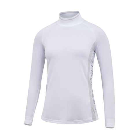 W Layer Zadie Soft Compression Top Langarm Weiß