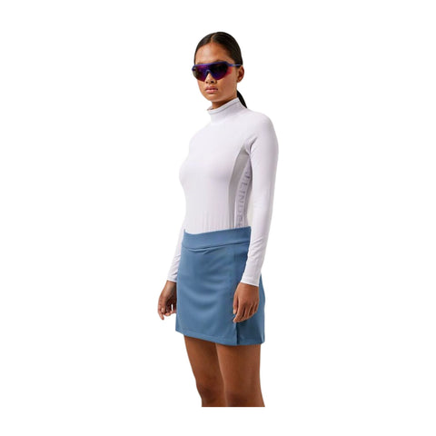 W Layer Zadie Soft Compression Top Langarm Weiß