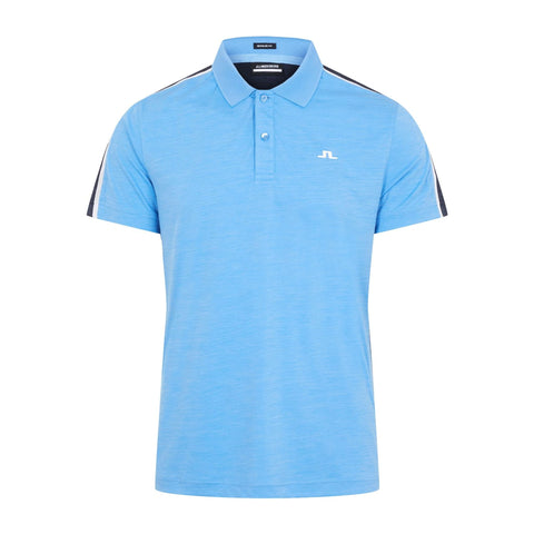 M Flinn Regular Fit SS Polo Ocean Blue