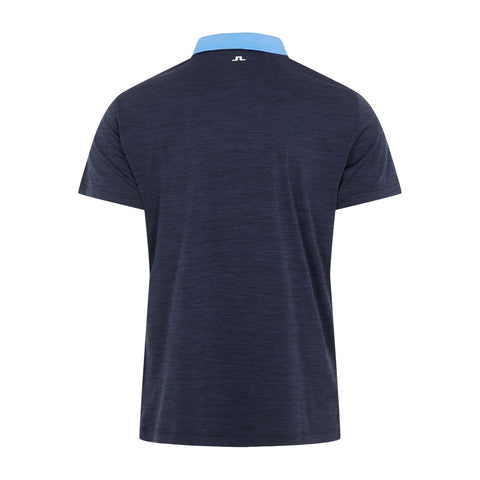 M Flinn Regular Fit SS Polo Ocean Blue