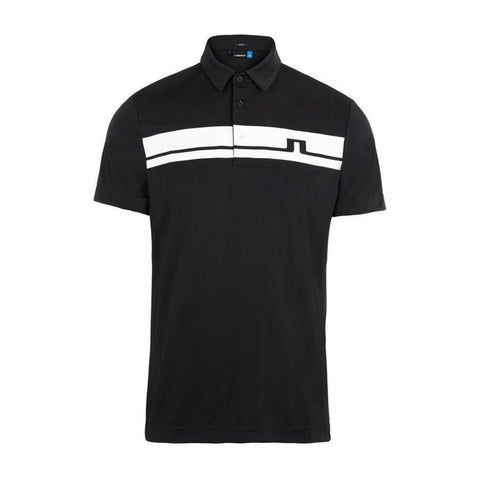 M Clark Reg Fit-TX Jersey Polo Black