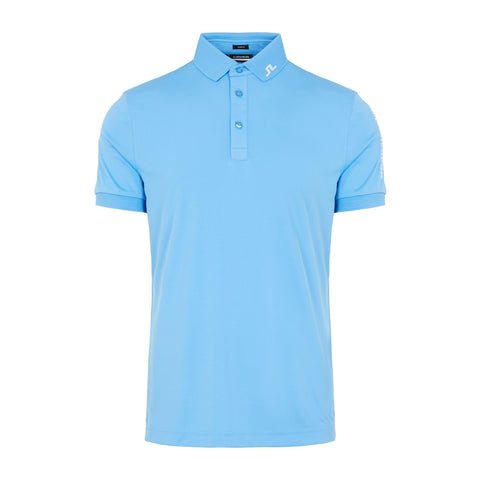 M Tour Tech Slim Fit SS Polo Ocean Blue