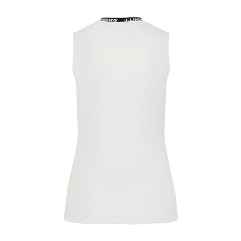 Shirt ärmellos W Leya White
