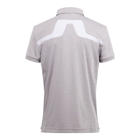 M KV Regular Fit Golf Polo Micro Chip Melange