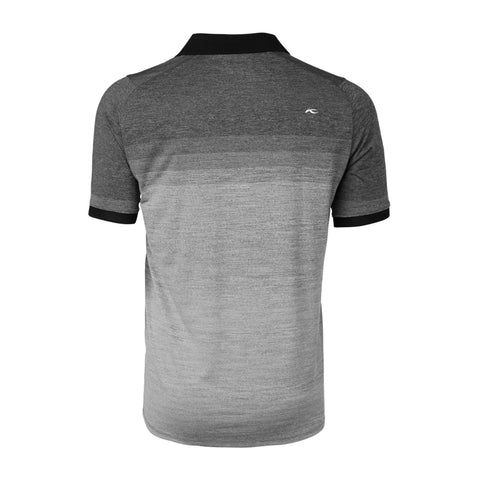 M Melange Fading SS Polo White Melange