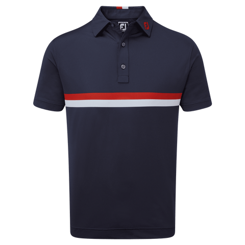 Double Chest Band Pique Polo