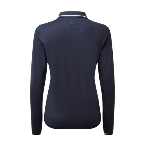 W Polo Thermal Langarm Navyblau
