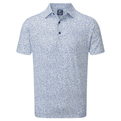 Polo Granite Print Lisle