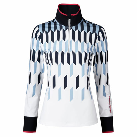 Britney Golf Polo Half Neck Langarm Britney Damen