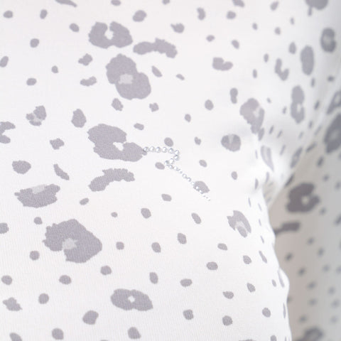 Akash Polo Damen Beige gemustert
