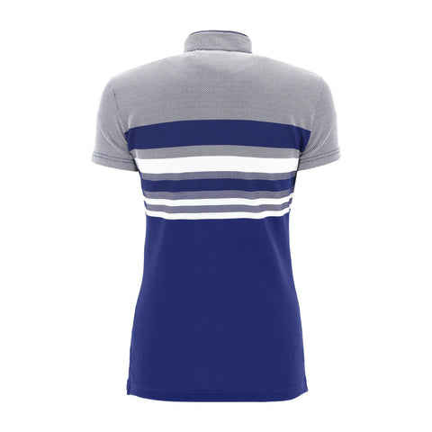 W Annetta SS Polo Weiß/Blau