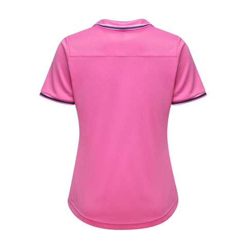 W Nostalgia SS Polo Heather
