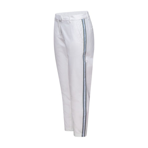 W Style Tech Chinos Hose White
