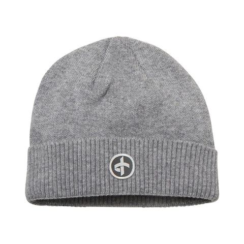 Beanie Grau/Melange