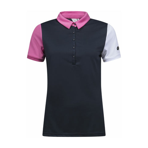 W Sally SS Polo Navy