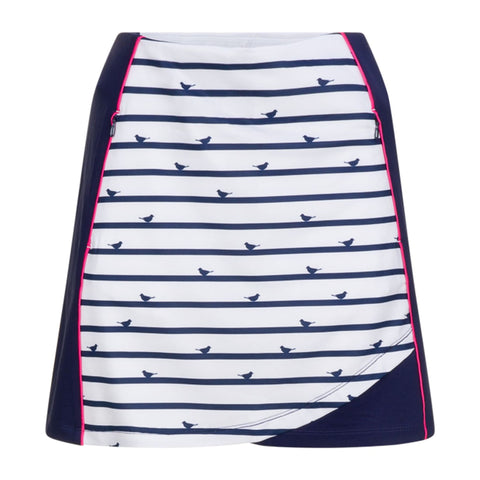 Skort Birdie Stripe W Peacoat