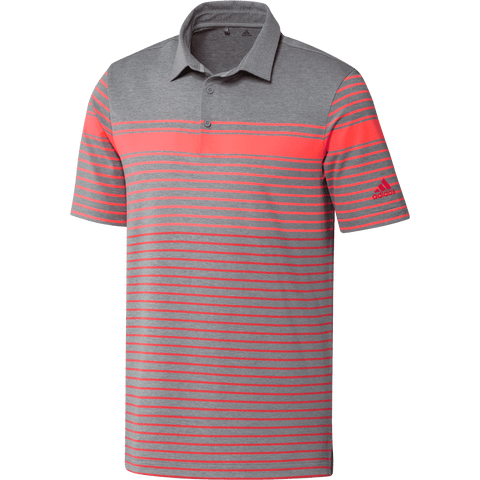 Ultimate Engineered Heather Polo Red/Coral/Grey
