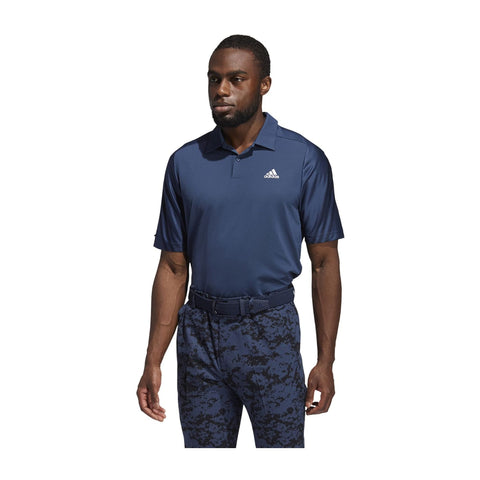 Heat.Rdy 3-Stripe SS Polo Navy