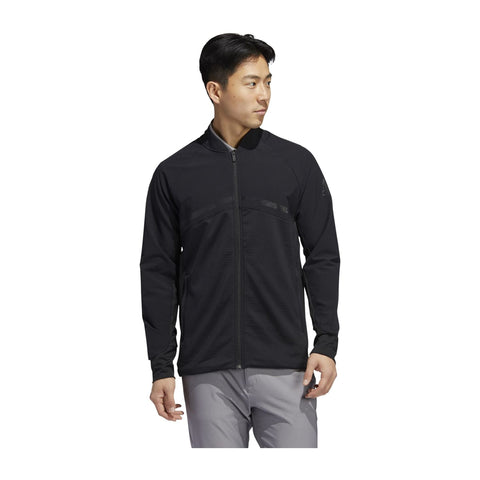 Jacke Hybrid Full Zip Schwarz