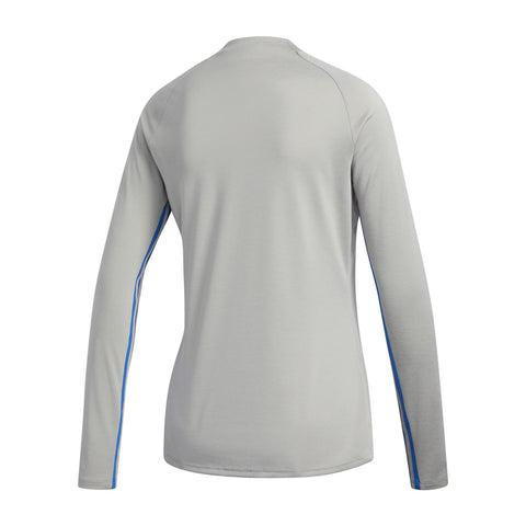 W Layer UPF Three Stripe Micro Mock Grau