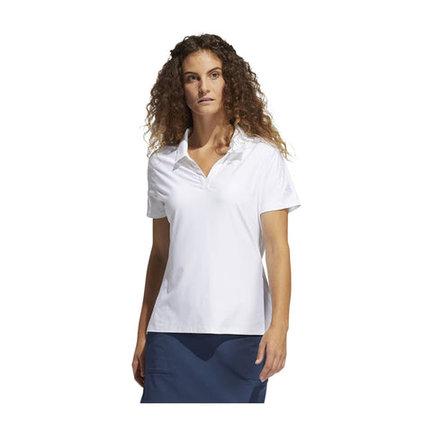 W Go-To SS Polo Weiß